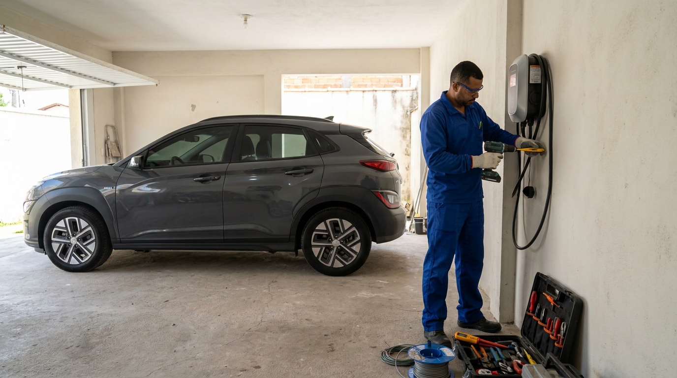 Instalação de Carregador de Carro Elétrico perto de mim em Manaus‑AM